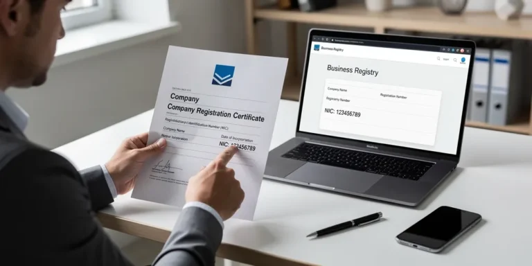 c'est quoi le nic d'une entreprise