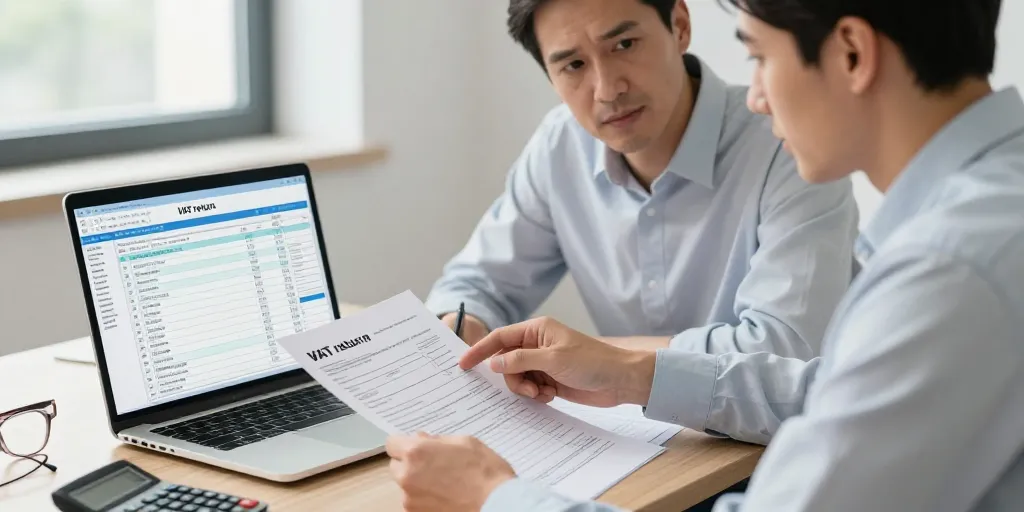 comptabilisation crédit de tva à reporter