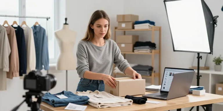 ouvrir une boutique de vetement en ligne